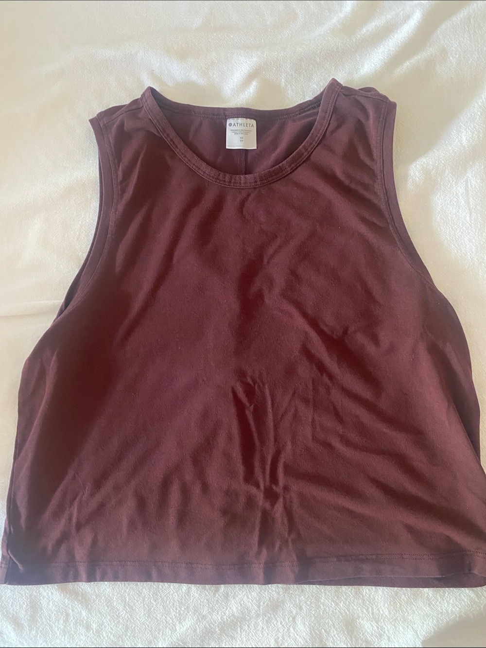 Athleta Garnett muscle Crop Tank